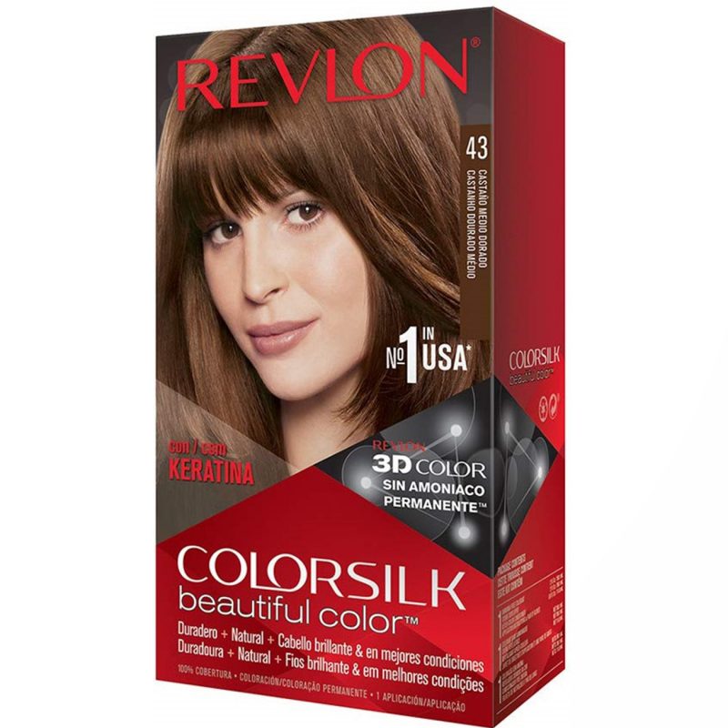 REVLON ColorSilk Permanent Hair Color 33 Dark Soft Brown Miami